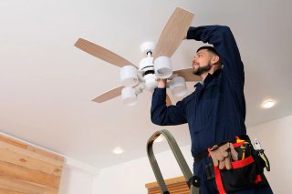 Instalación de ventilador