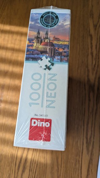 Puzzle Dino 1000 piezas Neon Puzzle