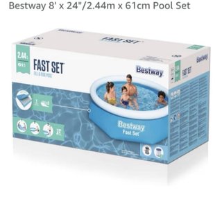 Piscina Bestway Fast Set 2.44m
