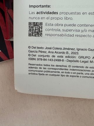 Matemáticas B. 4o de ESO OPERACIÓN MUNDO ANAYA