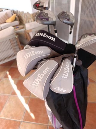 Pack Golf Wilson Diestro Mujer