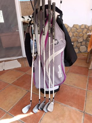 Pack Golf Wilson Diestro Mujer