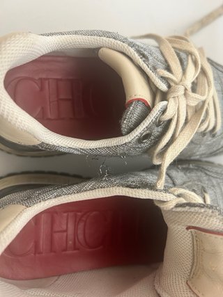Zapatillas CH Carolina Herrera Beige/Plata