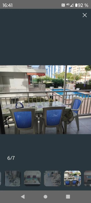 Alquiler vacacional Apartamento playa Gandía