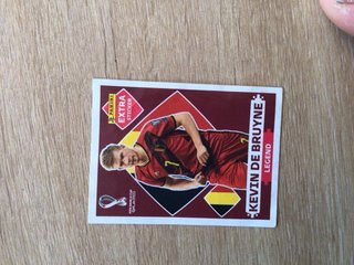 Cromos Panini Extra Kevin De Bruyne Qatar 2022