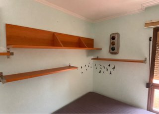 Conjunto 3 baldas + estantería grande