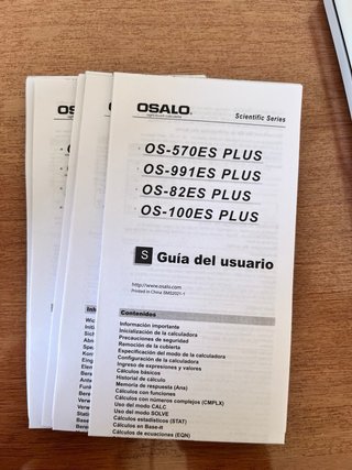 Calculadora Científica OSALO OS-991ES PLUS II