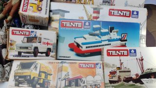 Lote de 10 Cajas Tente Construcción Exin