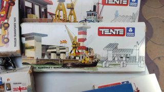 Lote de 10 Cajas Tente Construcción Exin