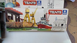 Lote de 10 Cajas Tente Construcción Exin