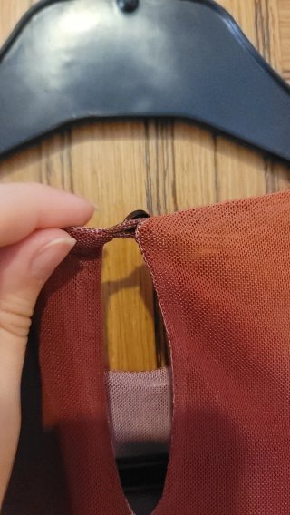 Camiseta Zara tul degradado