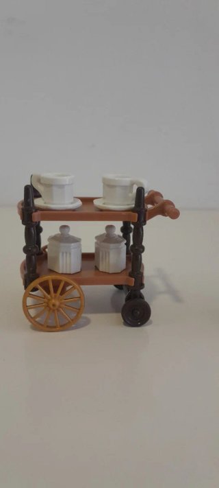 Playmobil Doncella con Carrito de Té
