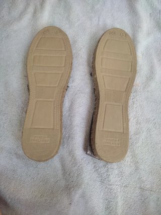 Sandalias doradas/plateadas talla 38