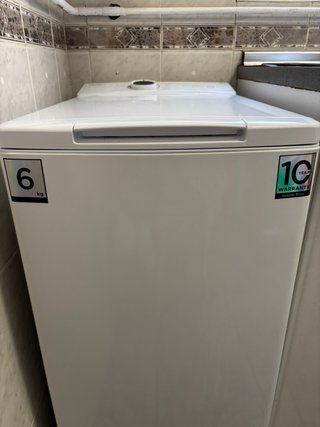 Lavadora Midea Carga Superior Blanca