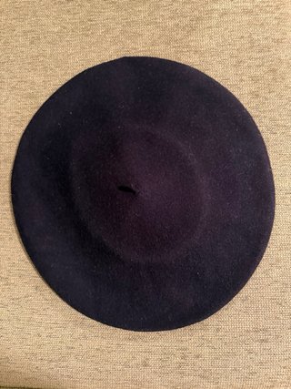 Boina Negra Vintage Aznarez Pamplona