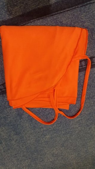 Pareo Fluor Naranja Talla Única Nuevo
