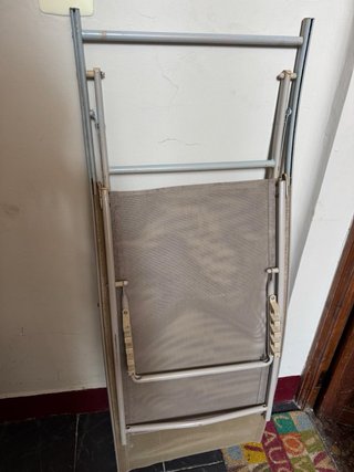 Tumbona plegable con colchón