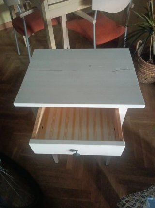 Mesilla Ikea Hemnes Blanca