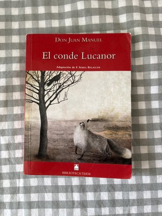Libro de lectura “El conde Lucanor”
