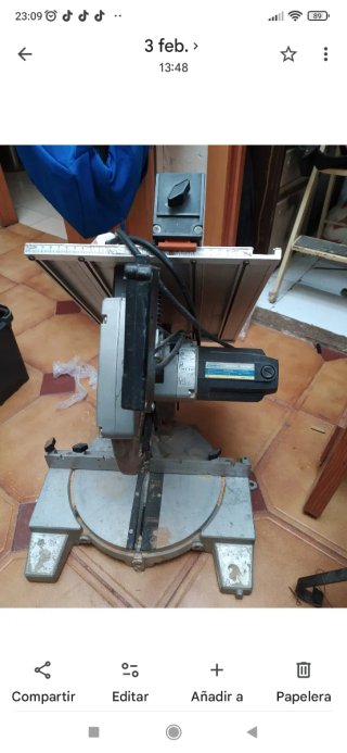 Sierra ingletadora Vindex TM 33H