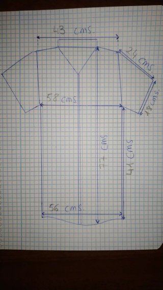 Camisa Gémo Lino/Algodón Manga Corta Gris Talla S