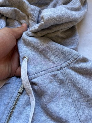 Sudadera Tommy Hilfiger Gris Cremallera