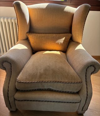 Sillón orejero Isabel García Tapia