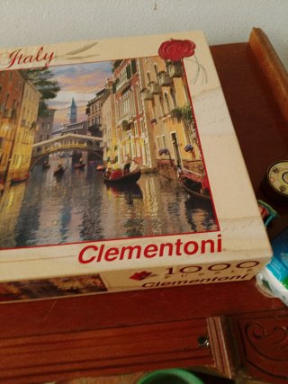 Puzzle 1000 piezas Clementoni Romantic Italy
