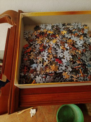 Puzzle 1000 piezas Clementoni Romantic Italy