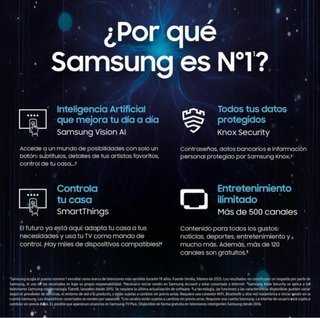 NUEVA! Samsung QLED 2025 TV