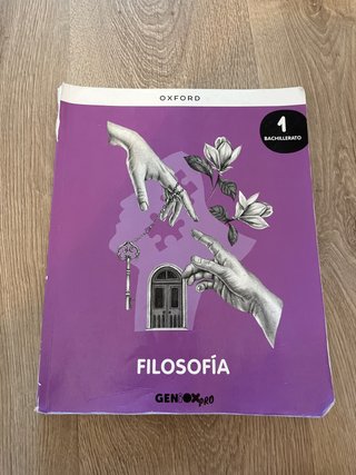 Filosofía 1º Bachillerato. Libro del estudiante...