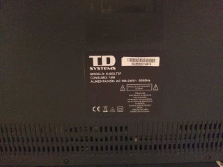 TV TD System 43 (No Smart TV) - Como Nueva