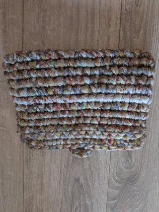 Bolso de trapillo multicolor