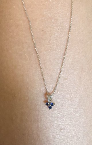 Collar Aristocrazy Zafiros y Diamantes