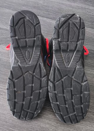 Zapatos de Seguridad Sparco Negros y Rojos