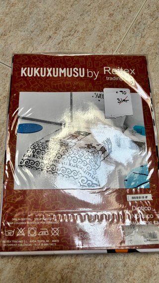 Juego Nórdico Cama 90cm KUKUXUMUSU