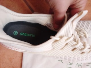 Zapatillas Saguaro Talla 46 Beige/Blanco