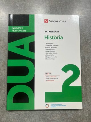 Història, 2 Batxillerat, Dual Quadern d'activitats