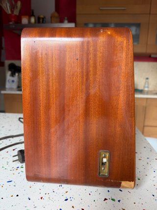 Radio antigua madera