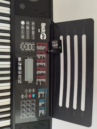 Teclado Rock Jam RJ761 con accesorios