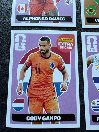 Los 4 Cromos Extra Mundial 2026