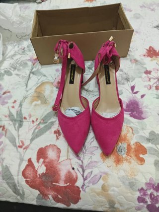 Zapatos de fiesta fucsia