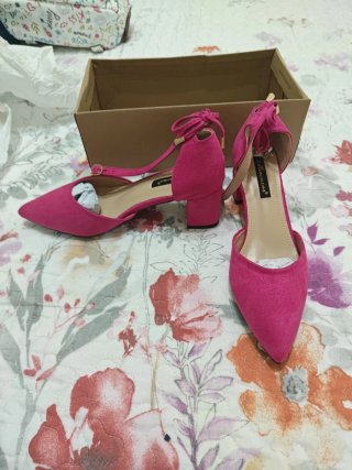Zapatos de fiesta fucsia