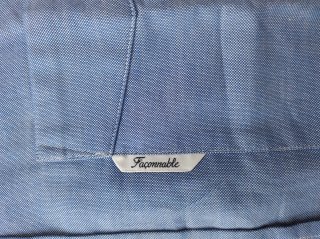 Camisa Façonable Azul Talla S