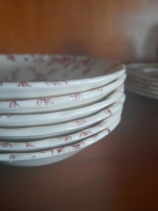 Johnson Bros Set 6 Ciotole Macedonia Rose Chintz