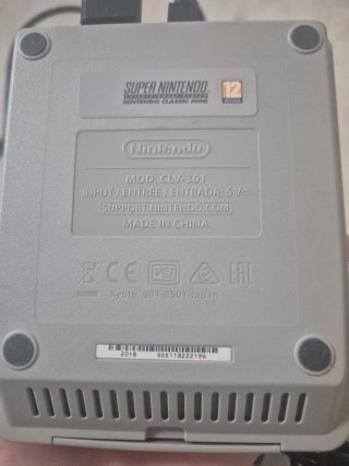Nintendo Super Nintendo Classic Mini Gris