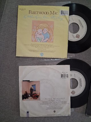 Fleetwood Mac lote 4 singles vinilo 7" 45 rpm Sara