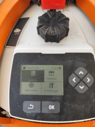 PIN BLOQUEADO Robot cortacésped Stihl iMow RMI 422