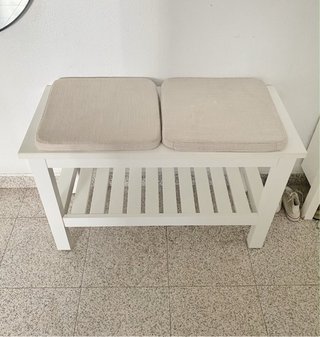 Banco Zapatero IKEA HEMNES Blanco