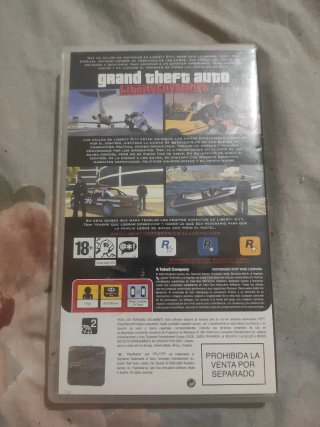 Juego PSP Grand Theft Auto Liberty City Stories